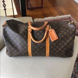 Louis Vuitton duffle bag